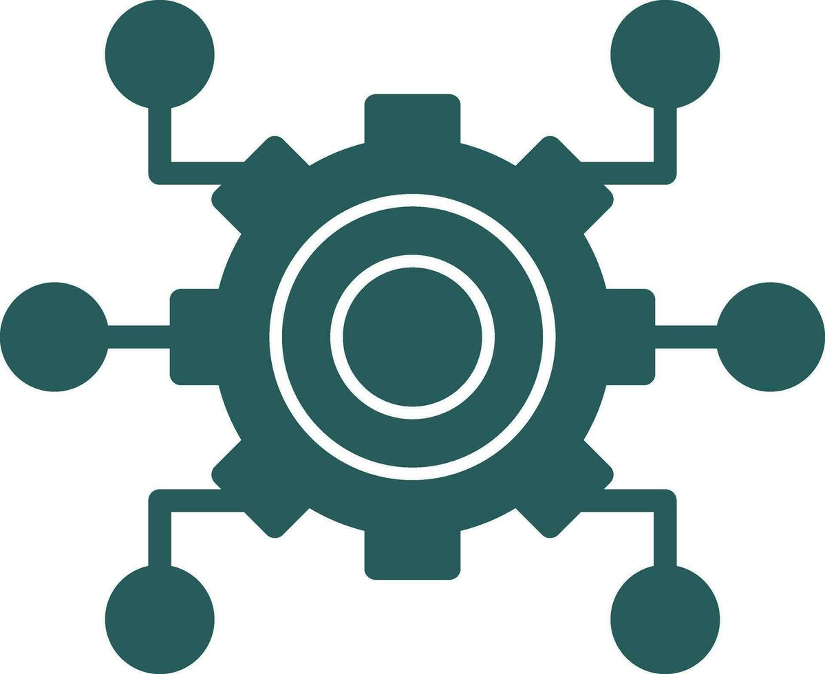 Digital Transformation Vector Icon Design