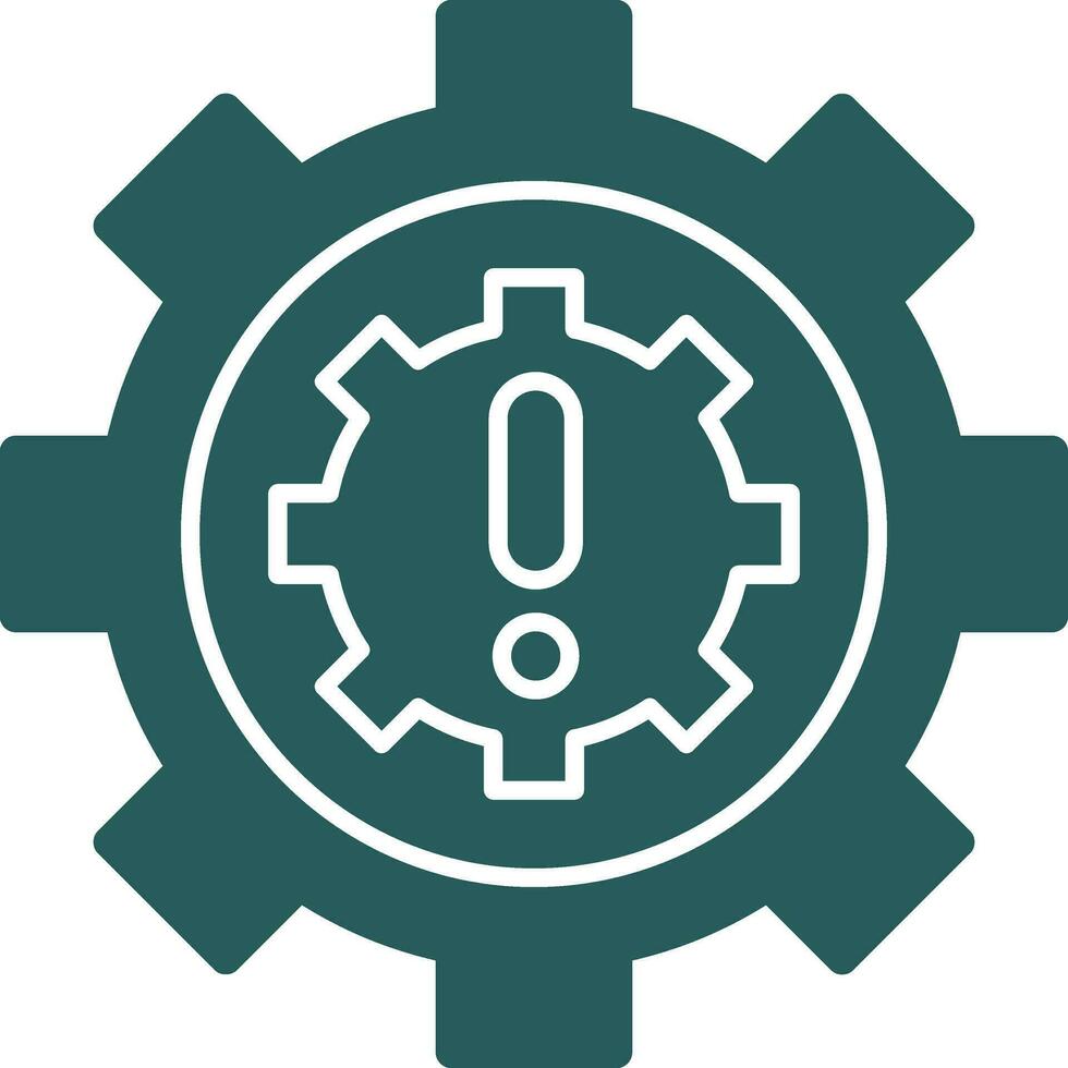 Automation Disruption Vector Icon Design