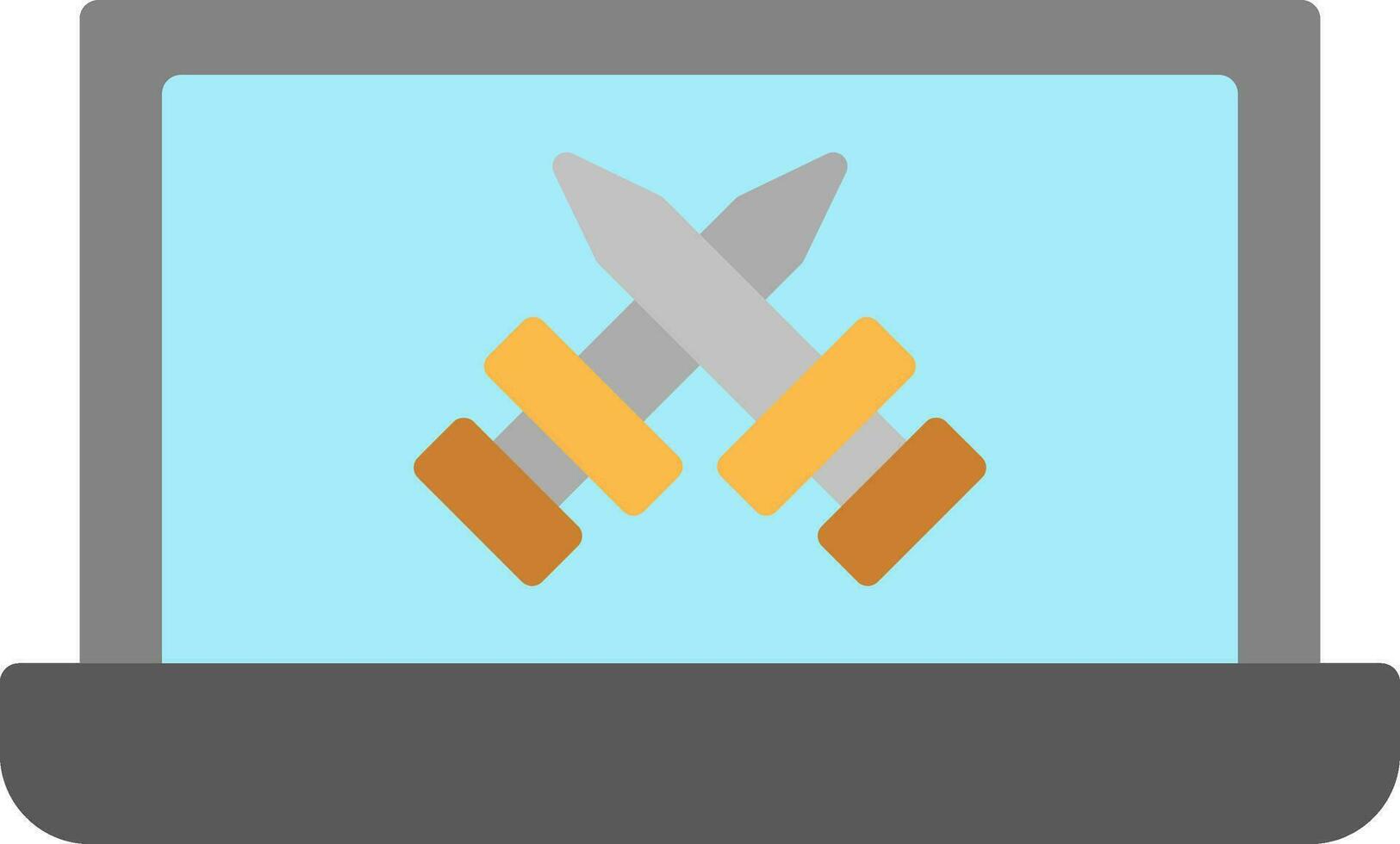 Laptop Vector Icon Design