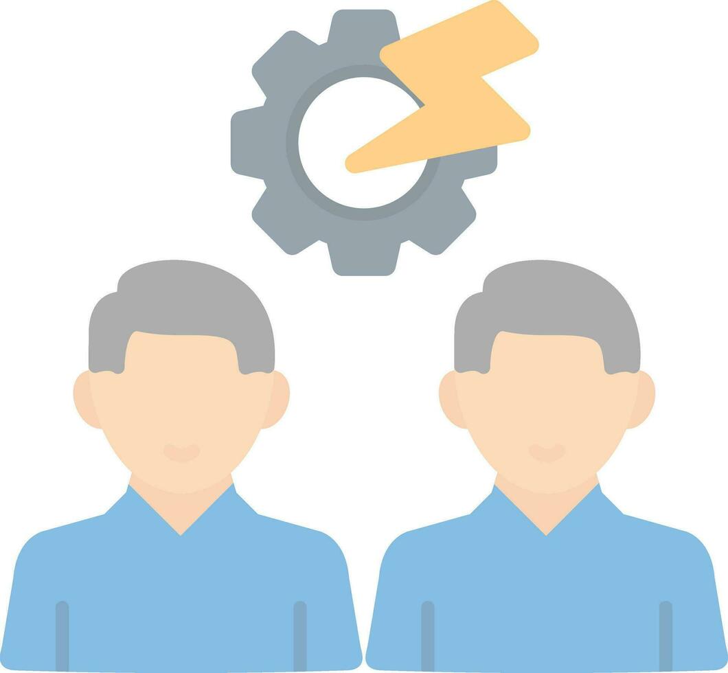 Conflict Resolution Vector Icon Design
