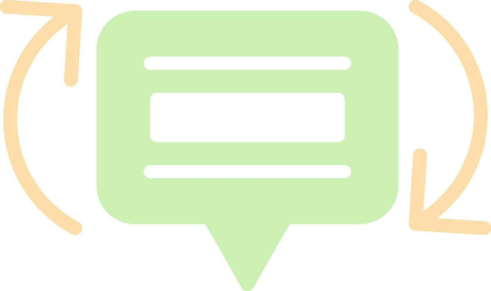 Feedback Loops Vector Icon Design