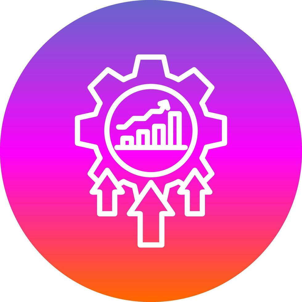 Continuous Improvement Vector Icon Design