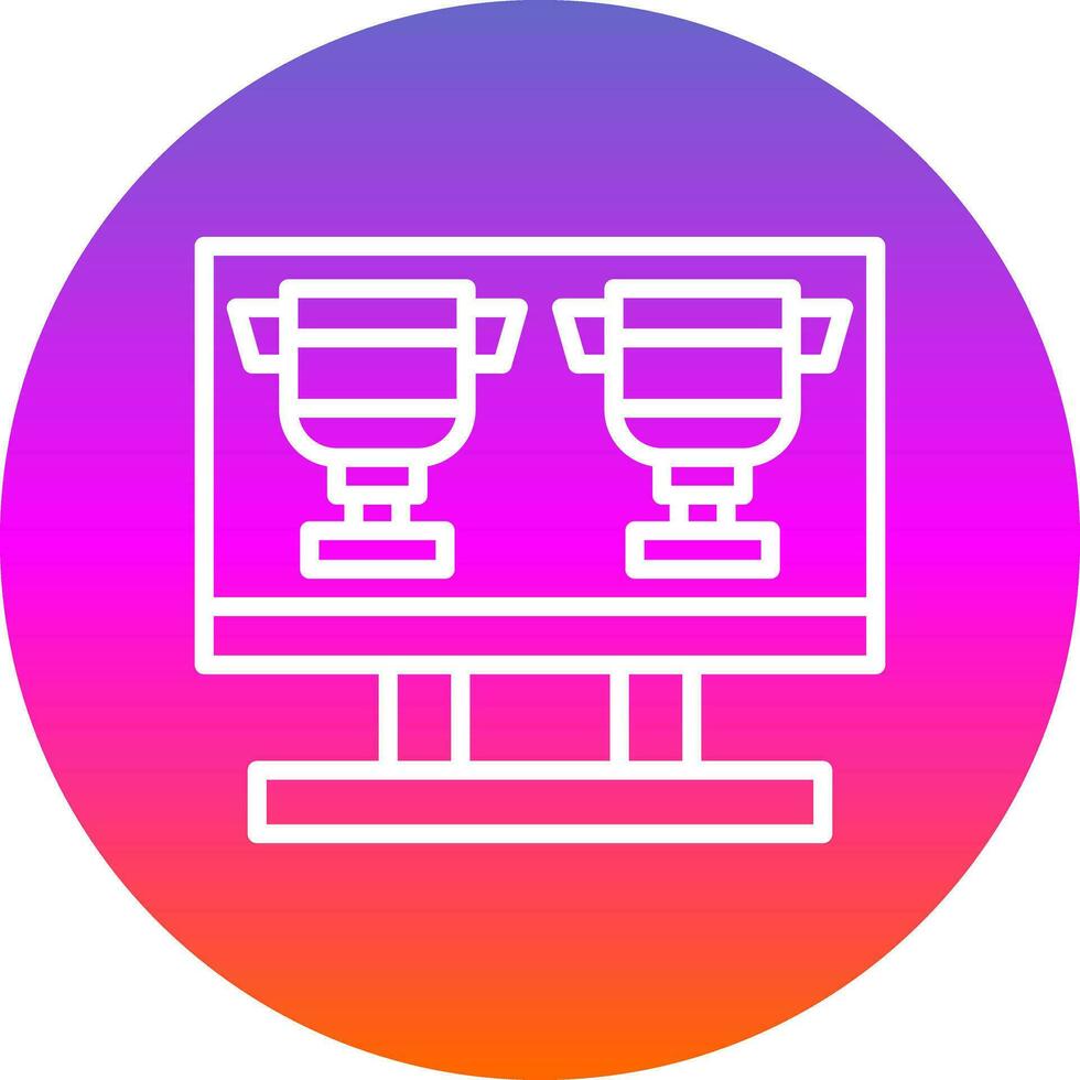 Monitor Screen Vector Icon Design