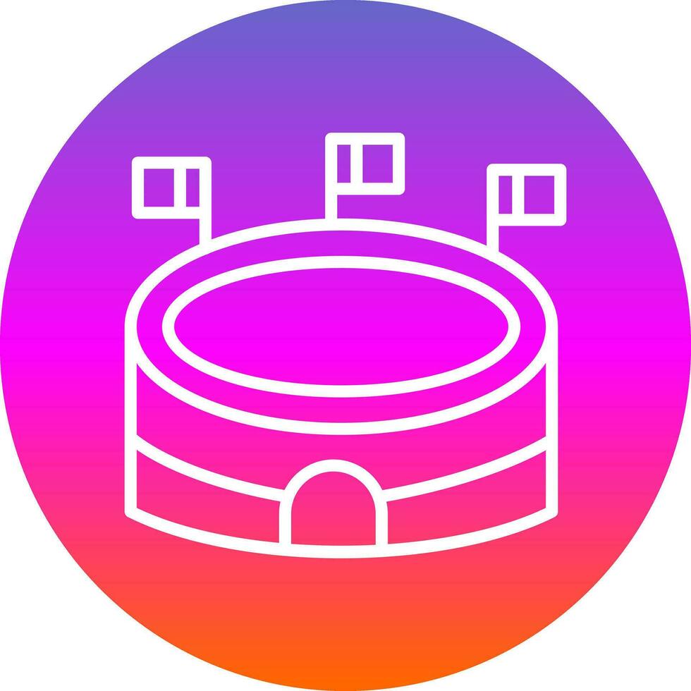 Stadium Vector Icon Design