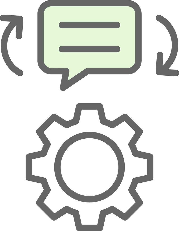 Feedback Mechanisms Vector Icon Design