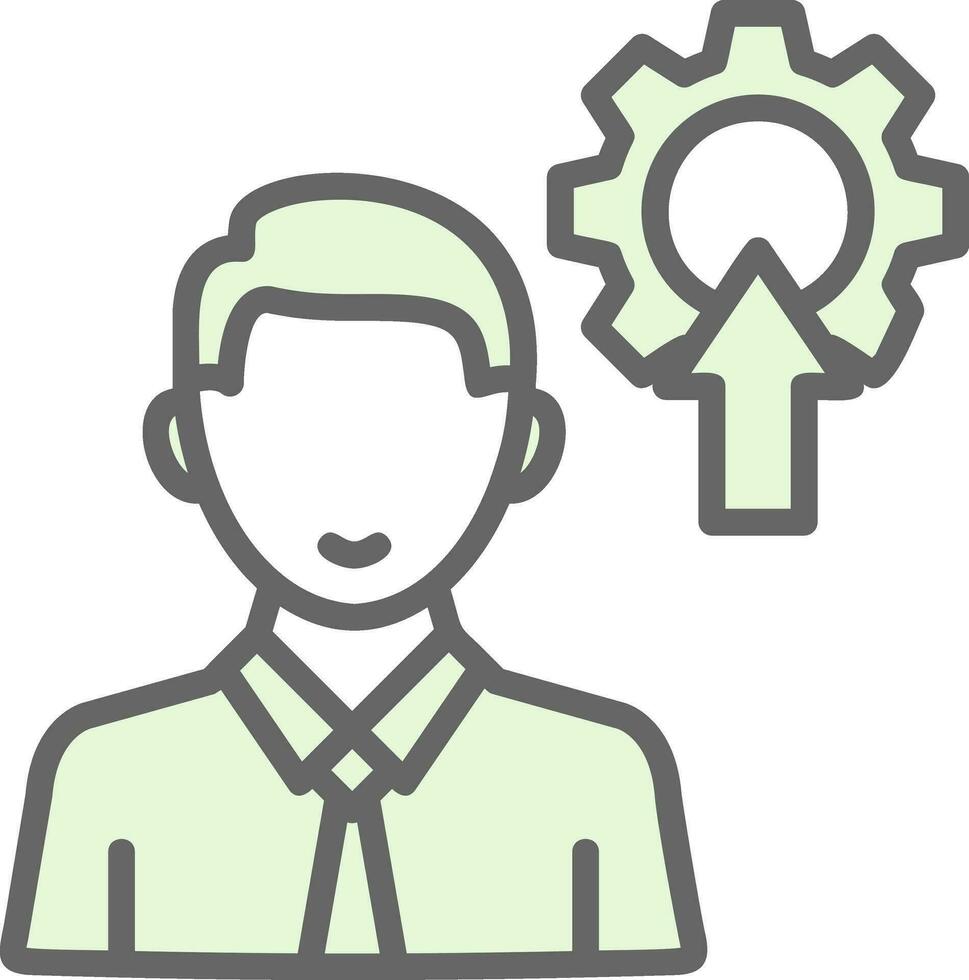 Employee Development Vector Icon Design