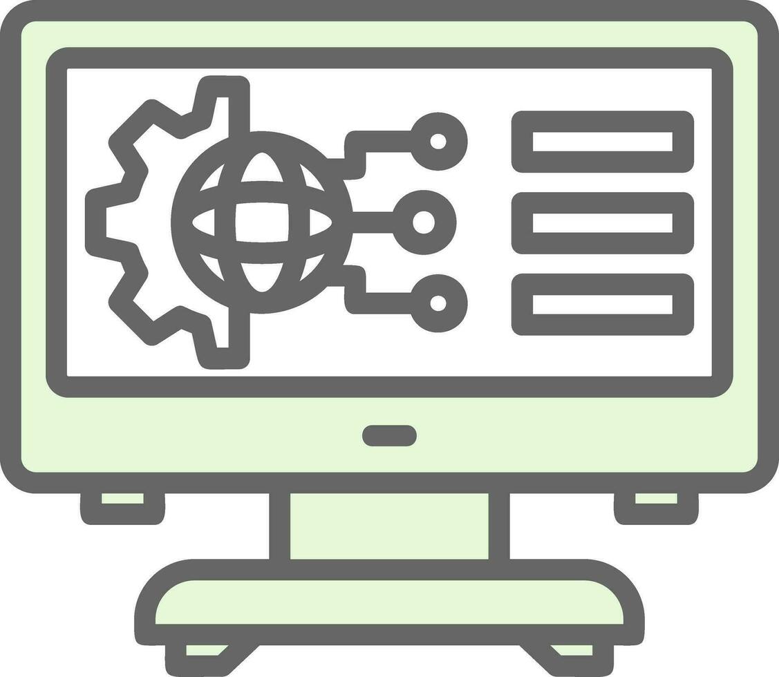 Digital Transformation Vector Icon Design