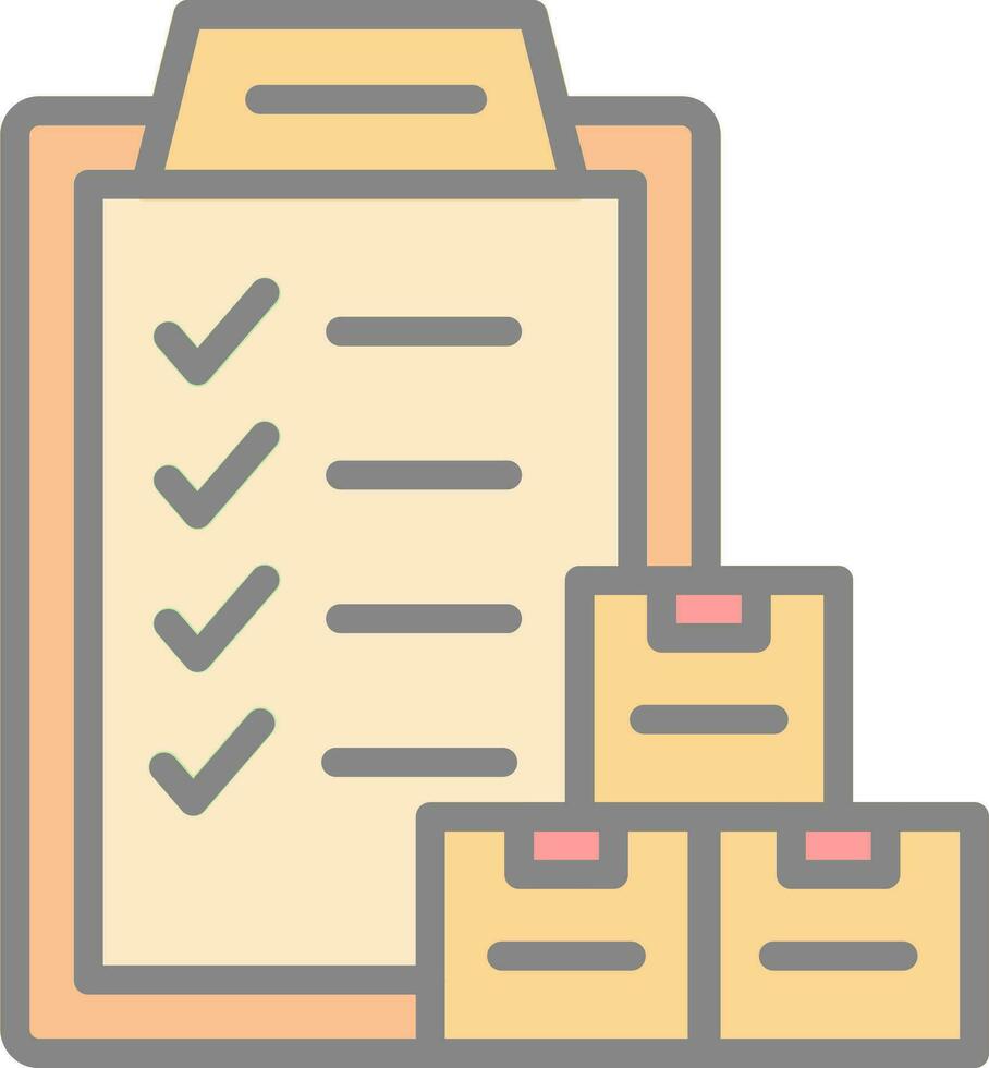 Inventory Management Vector Icon Design