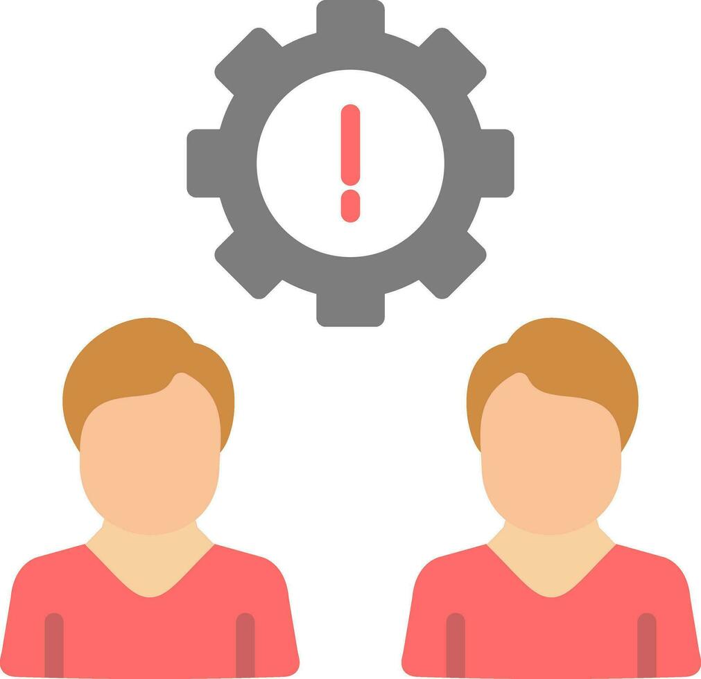 Public Relations Crisis Vector Icon Design