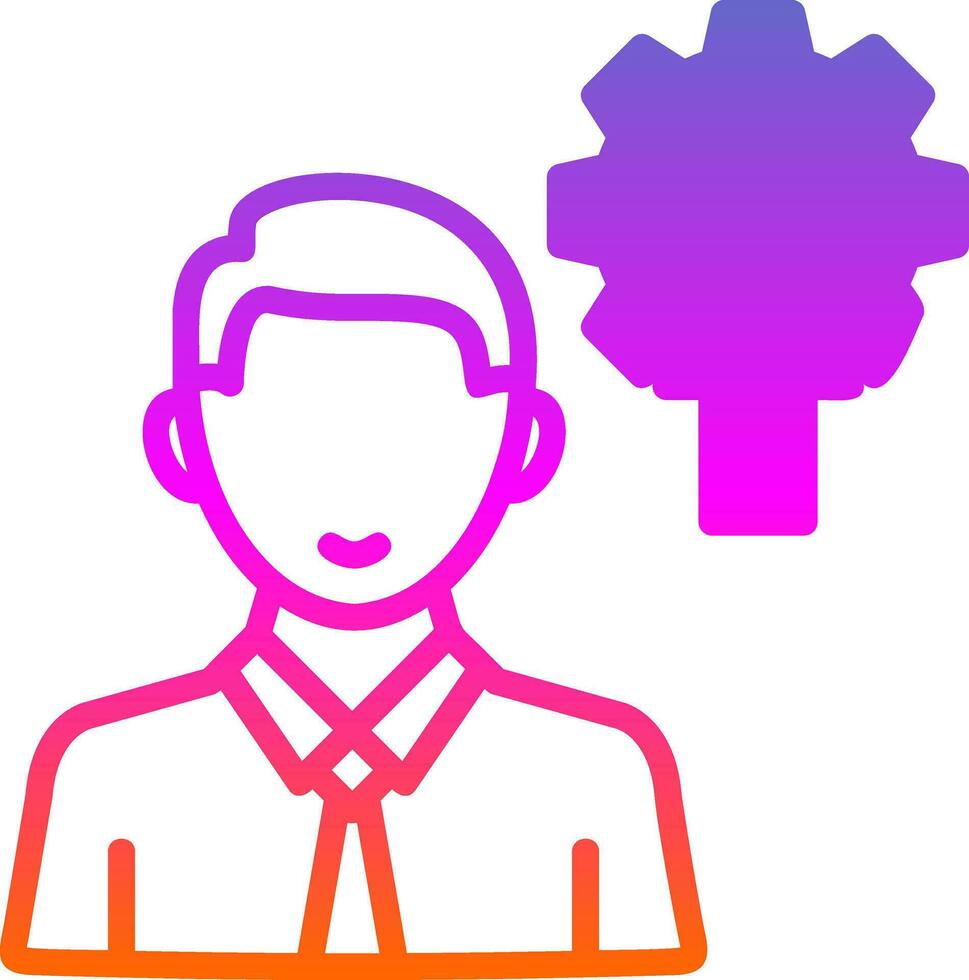Employee Development Vector Icon Design