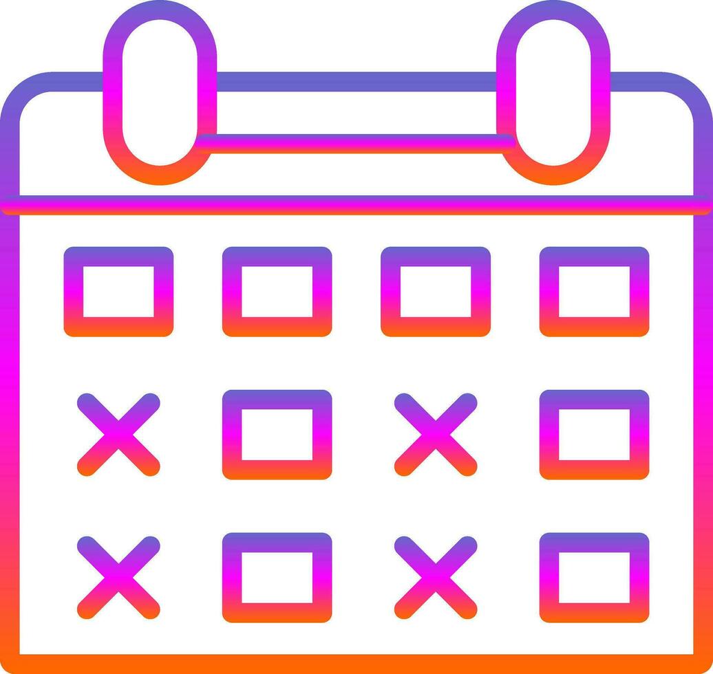 Calendar Date Vector Icon Design