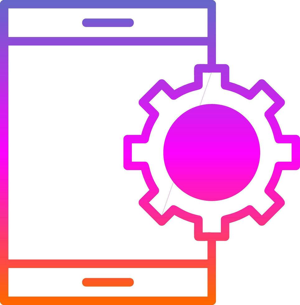 Mobile App Vulnerabilities Vector Icon Design