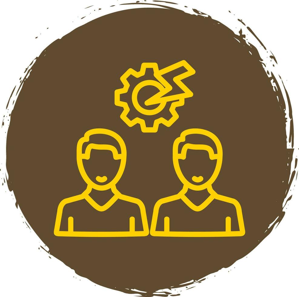 Conflict Resolution Vector Icon Design