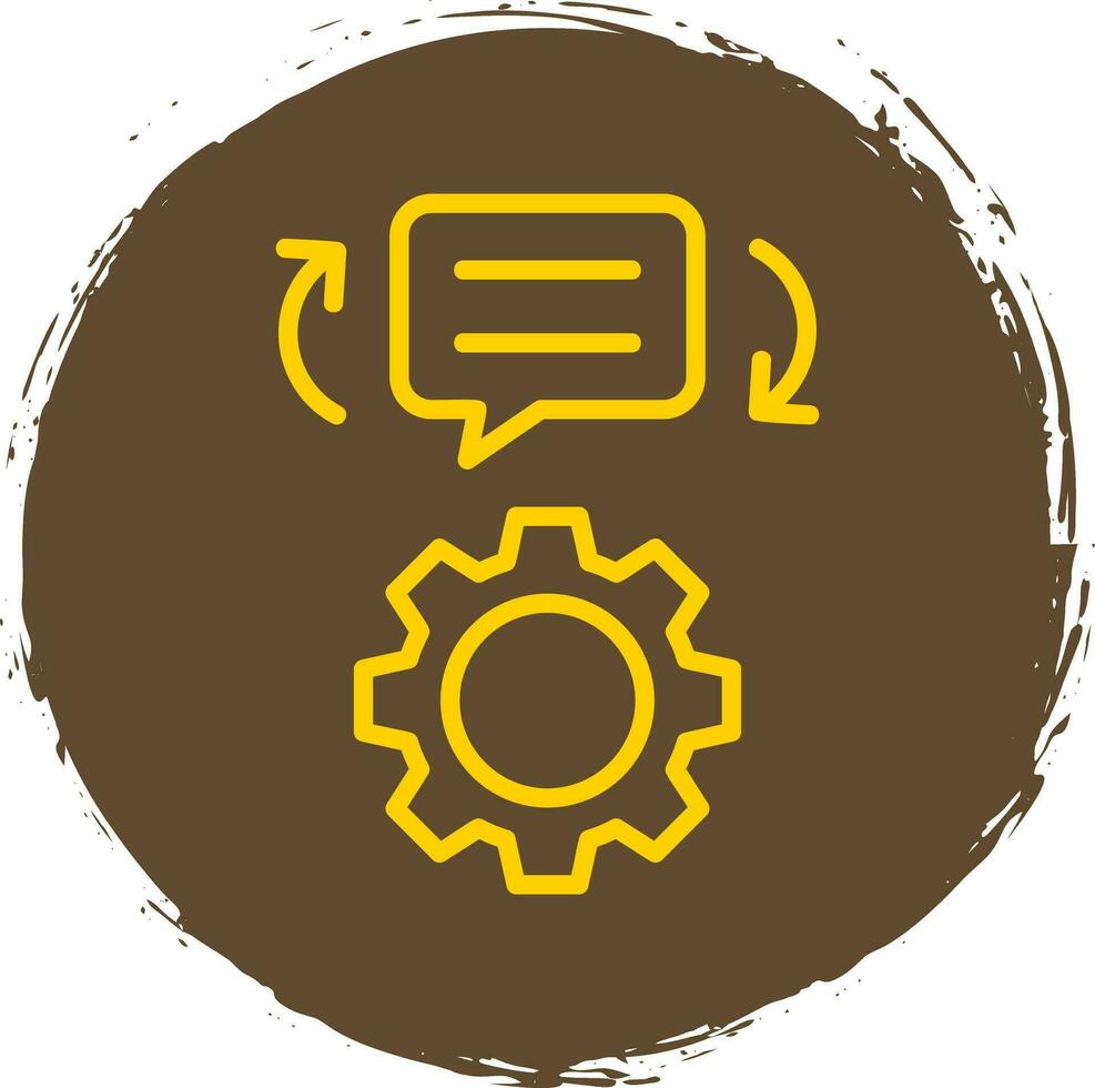 Feedback Mechanisms Vector Icon Design