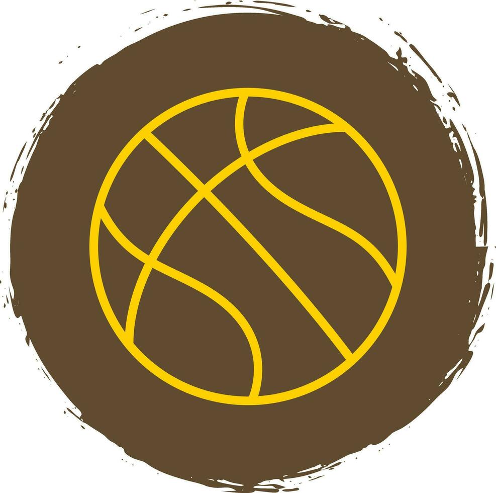 Basketball Vector Icon Design