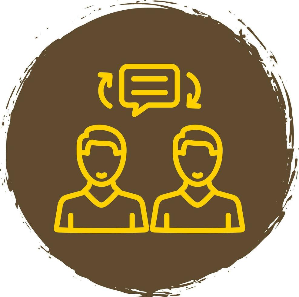 Coaching and Mentoring Vector Icon Design