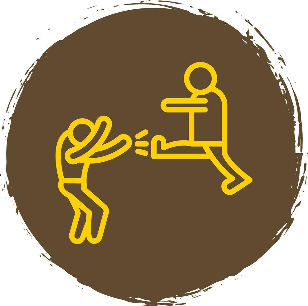 Fighting Vector Icon Design