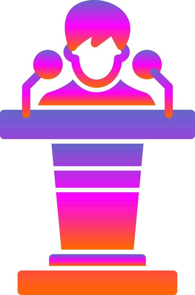 Podium Vector Icon Design