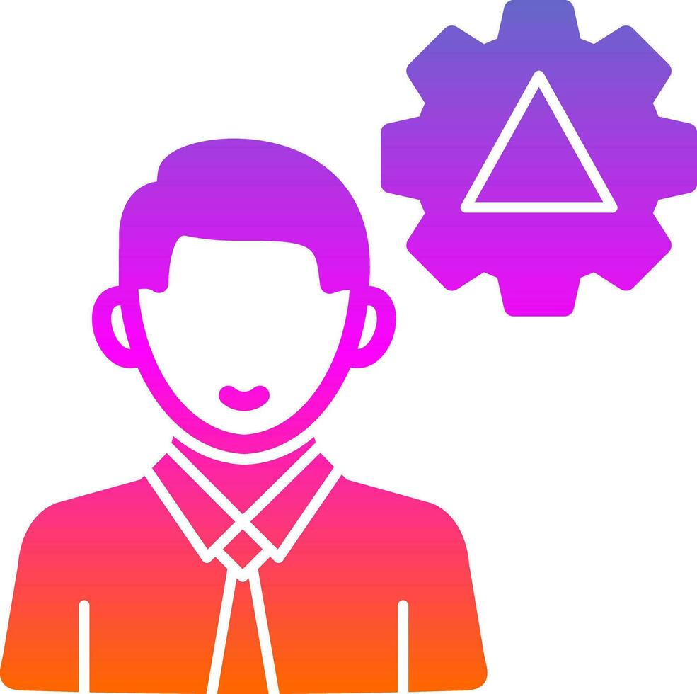 Risk Management Vector Icon Design