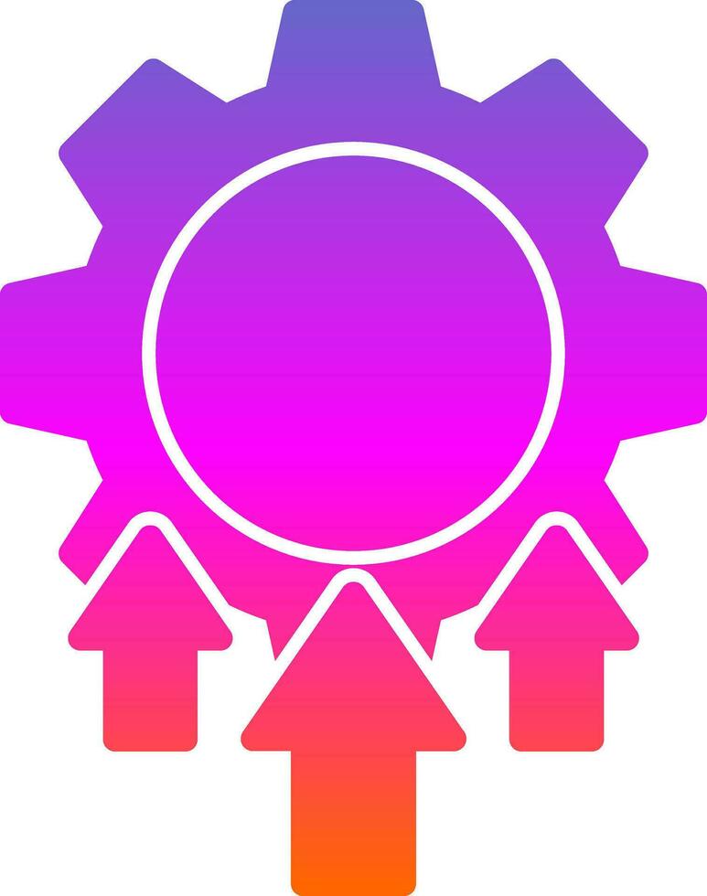 Continuous Improvement Vector Icon Design
