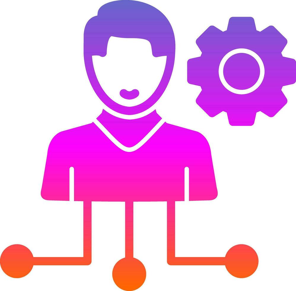 Delegation Vector Icon Design