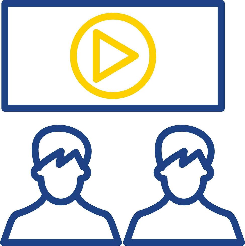 Viewership Vector Icon Design