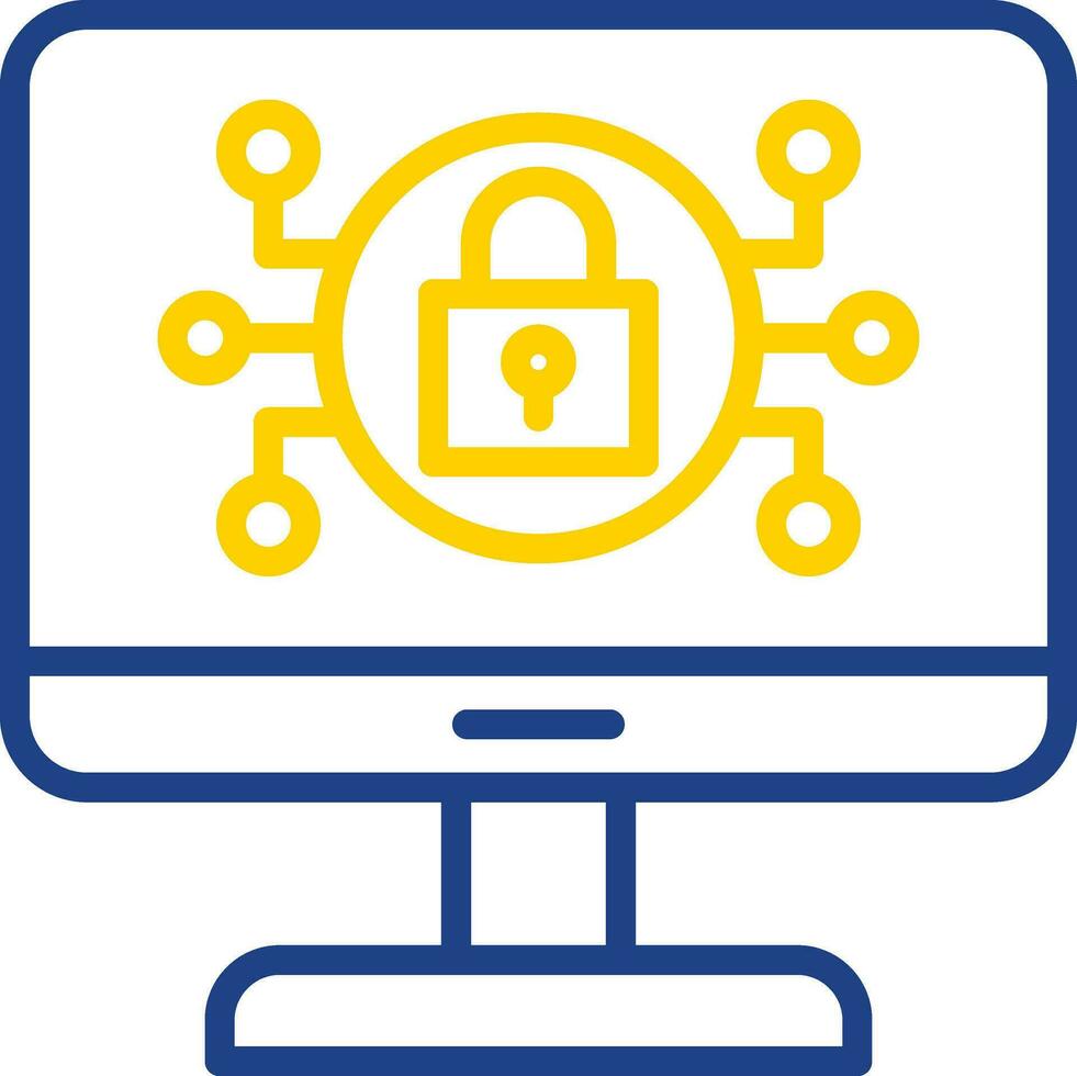 Online Security Risks Vector Icon Design