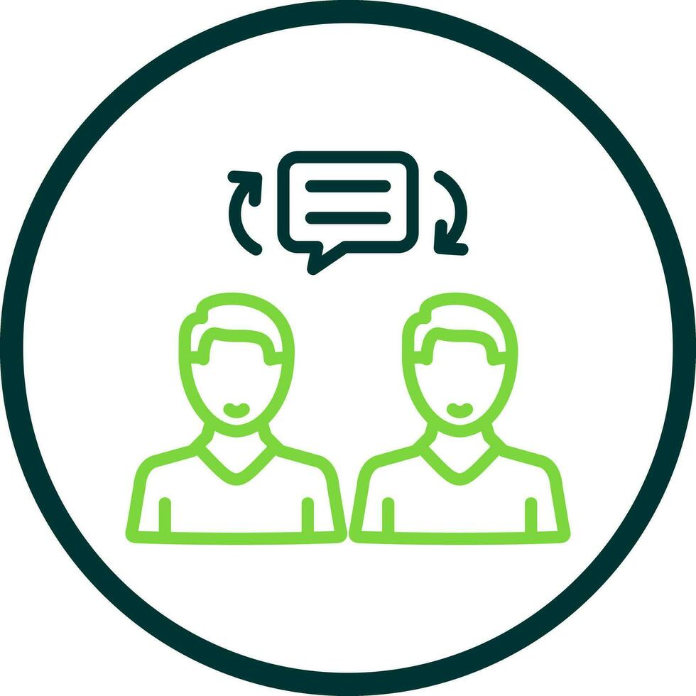 Coaching and Mentoring Vector Icon Design