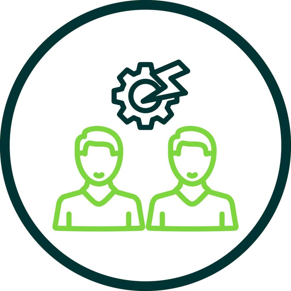 Conflict Resolution Vector Icon Design
