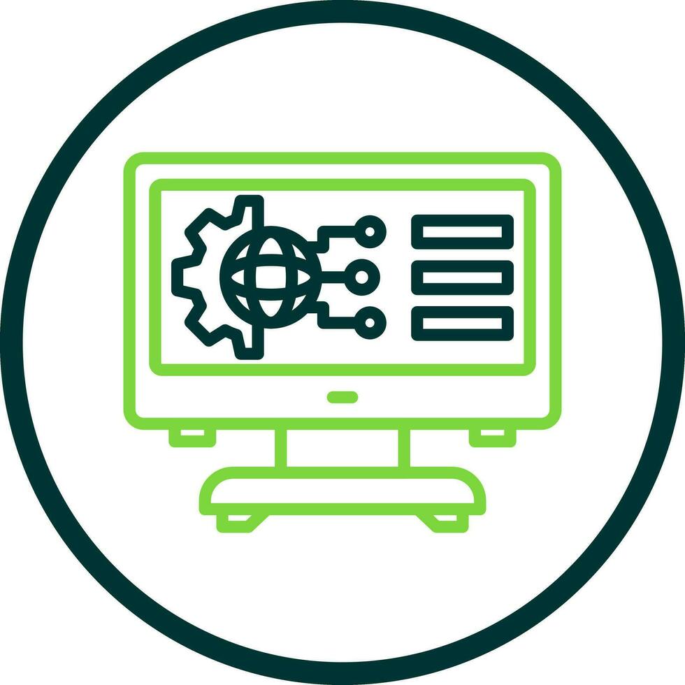 Digital Transformation Vector Icon Design
