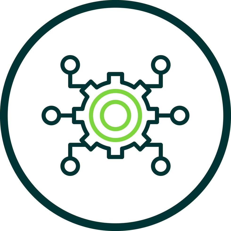Digital Transformation Vector Icon Design
