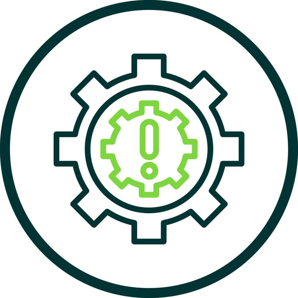 Automation Disruption Vector Icon Design