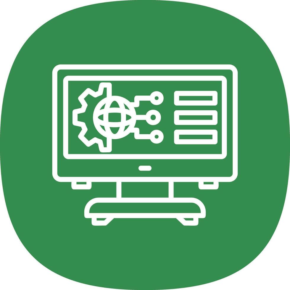 Digital Transformation Vector Icon Design