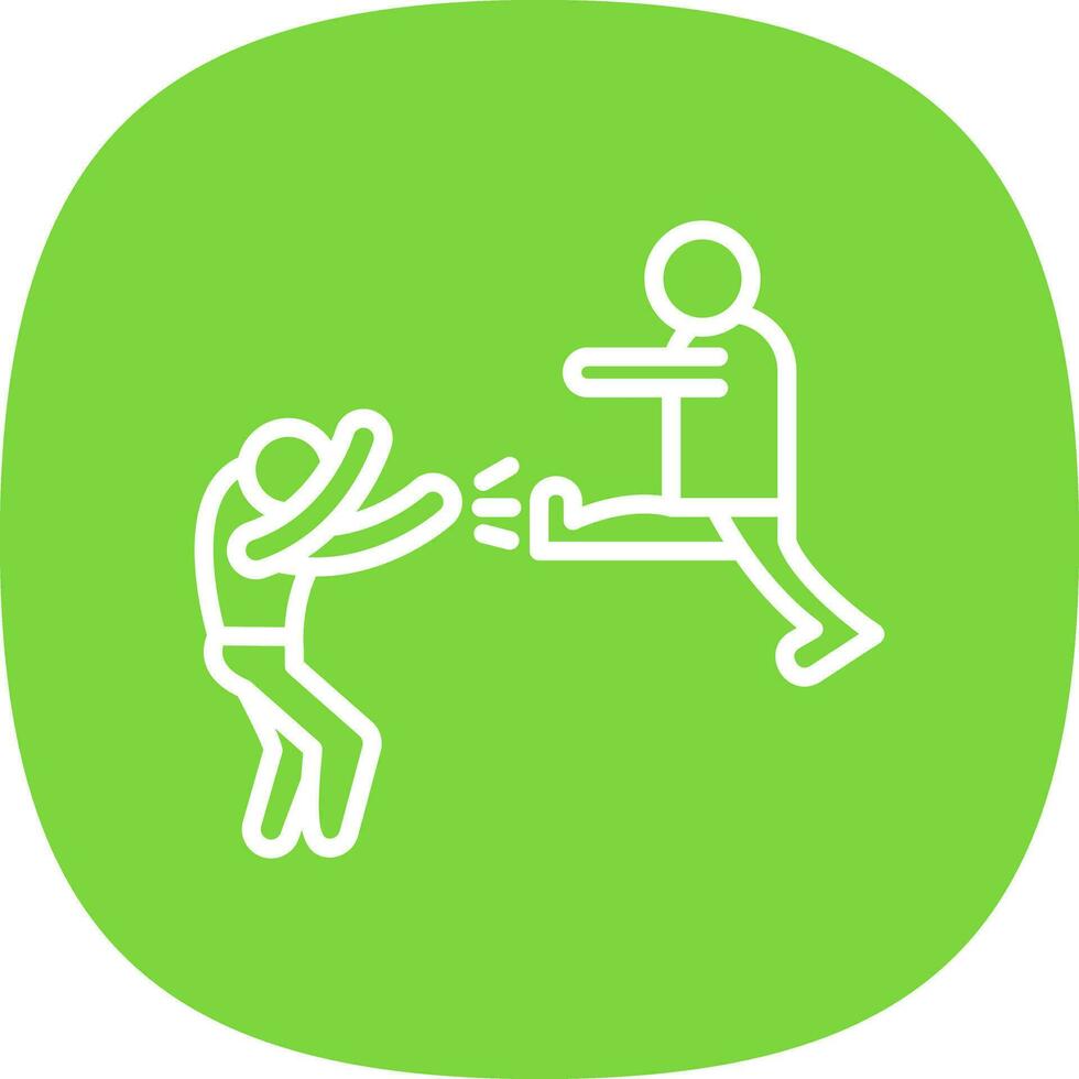 Fighting Vector Icon Design