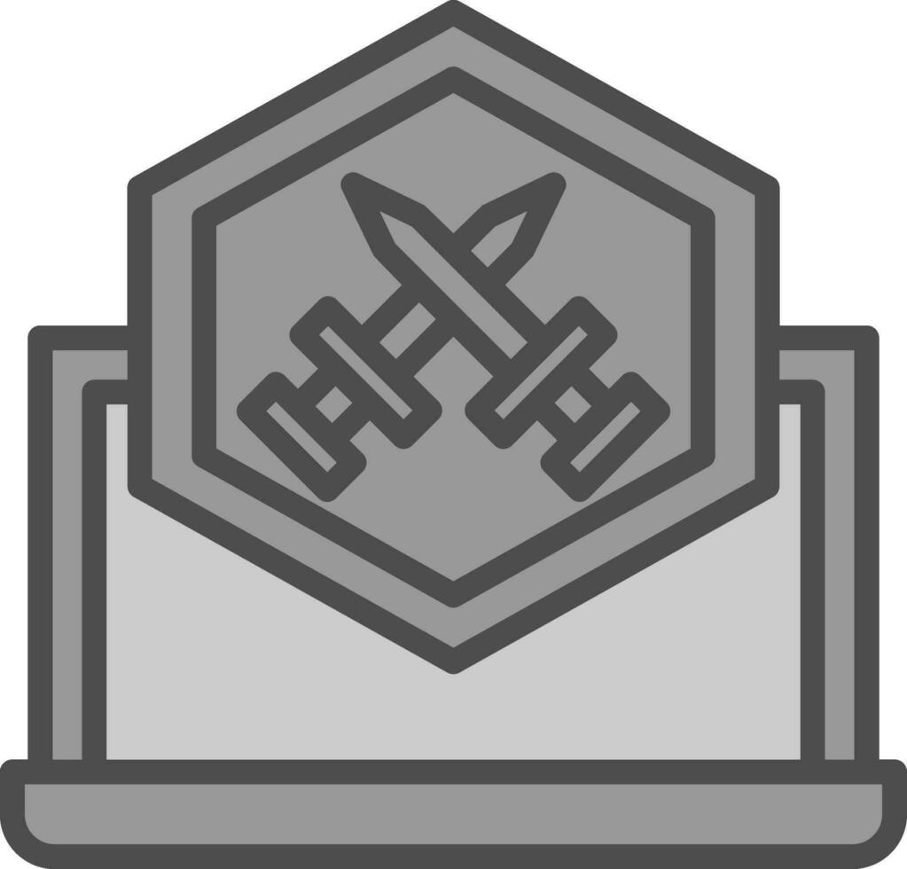 Battle Royale Vector Icon Design