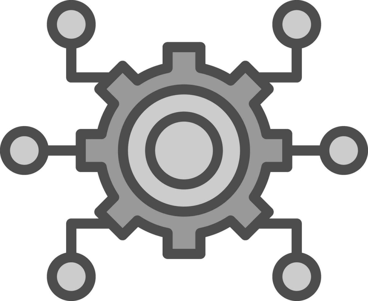 Digital Transformation Vector Icon Design