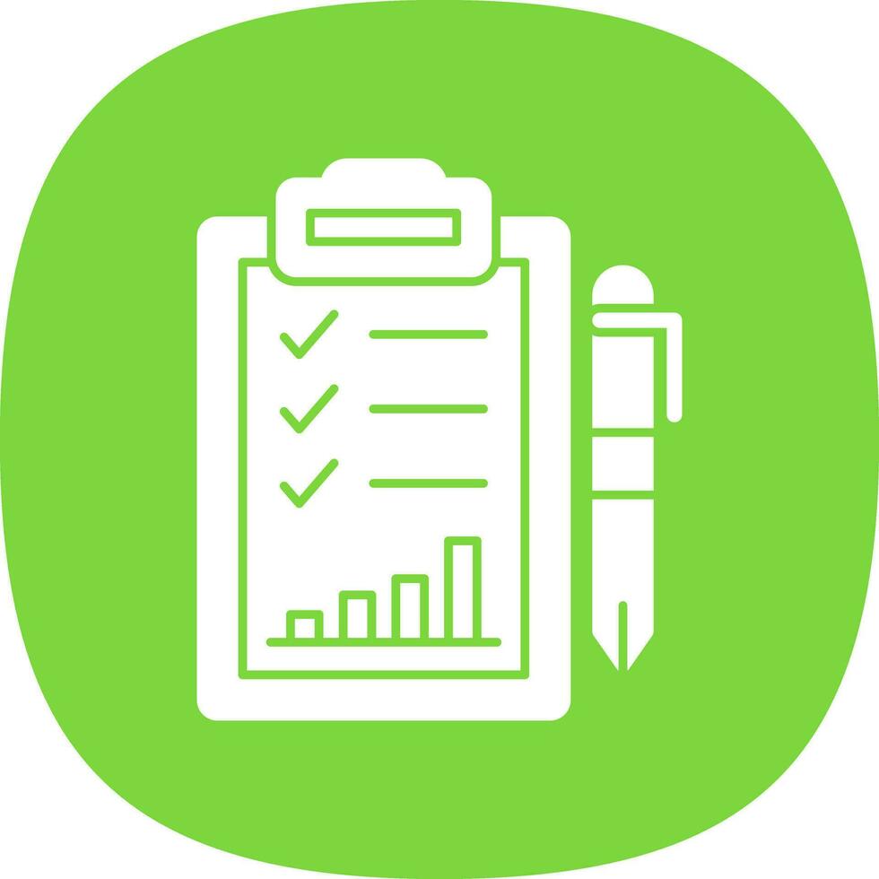 Performance Evaluation Vector Icon Design