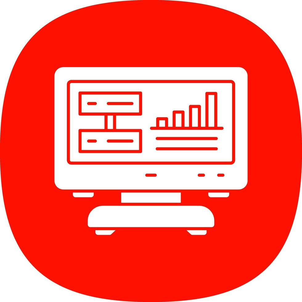 Data Driven Insights Vector Icon Design