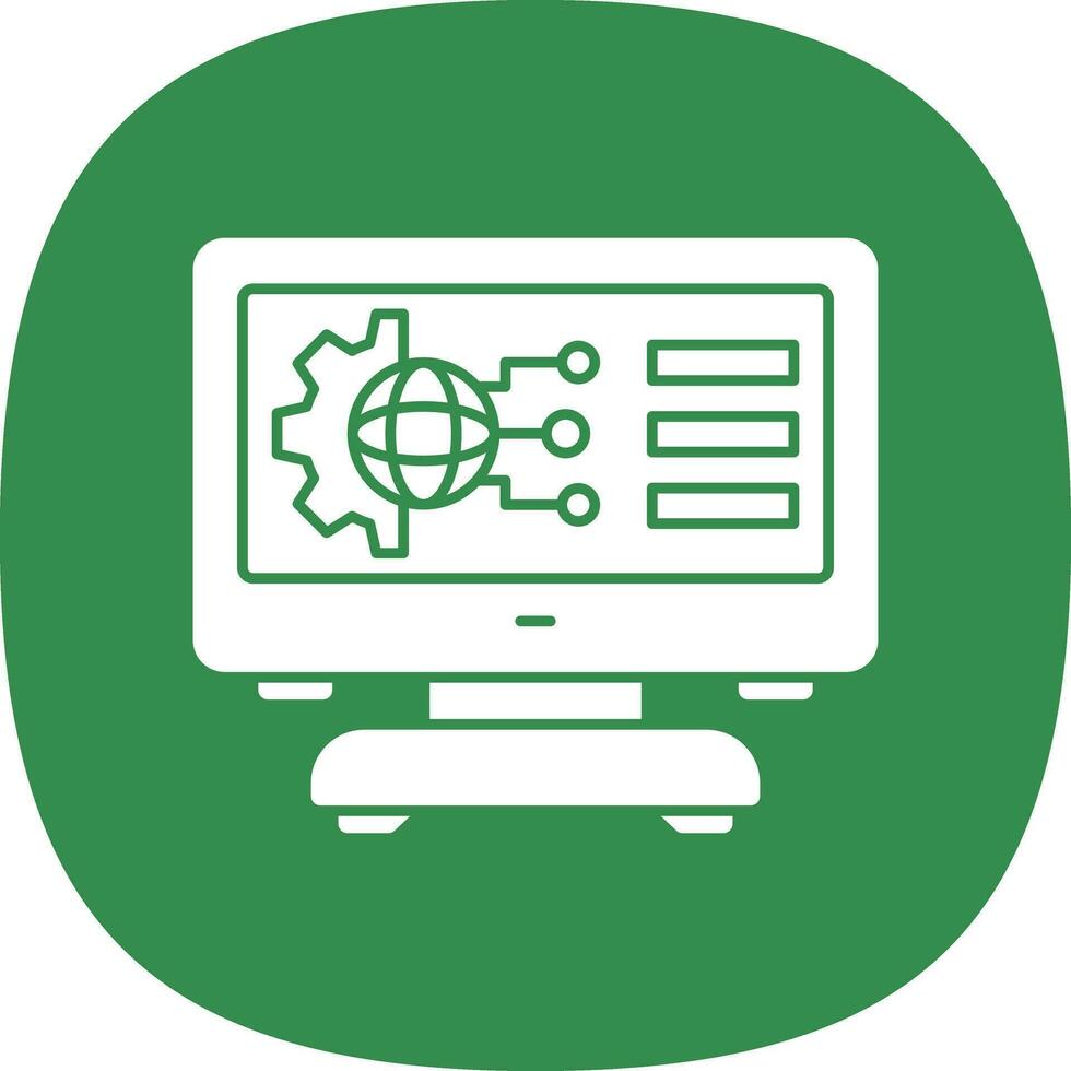 Digital Transformation Vector Icon Design