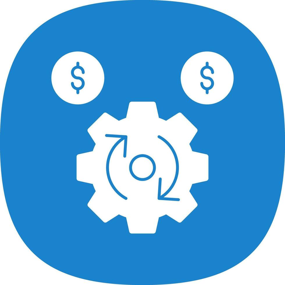Process Optimization Vector Icon Design