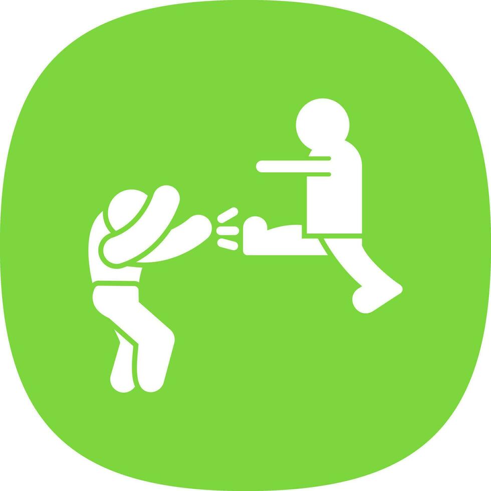 Fighting Vector Icon Design