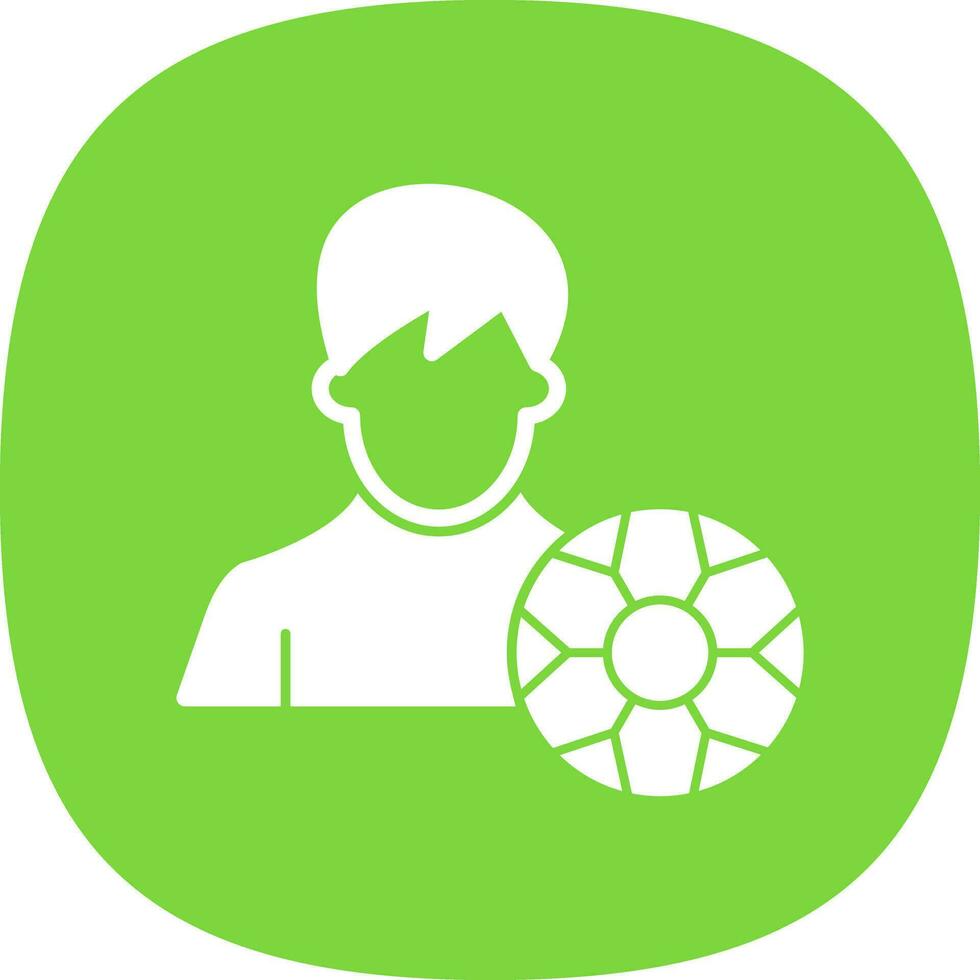 Player Vector Icon Design