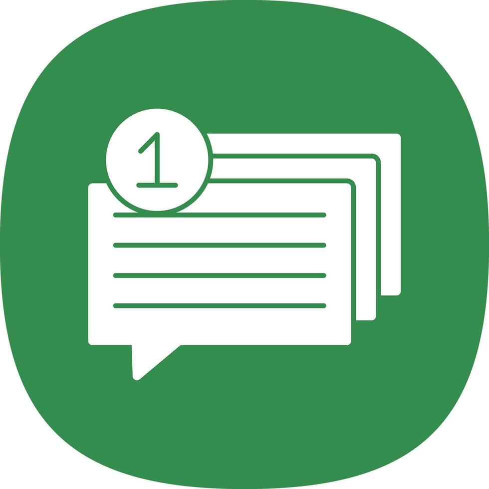Message Vector Icon Design