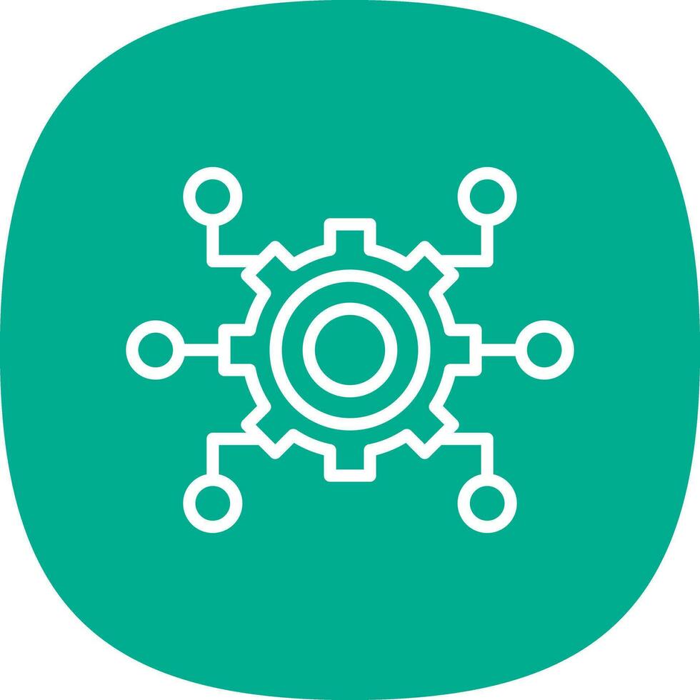 Digital Transformation Vector Icon Design