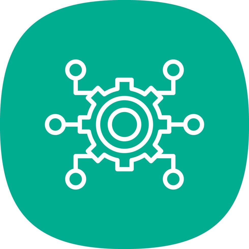 Digital Transformation Vector Icon Design