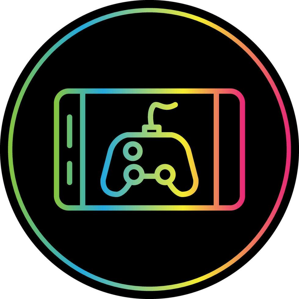 Mobile Game Vector Icon Design