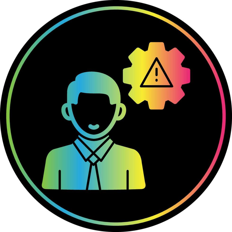 Risk Management Vector Icon Design