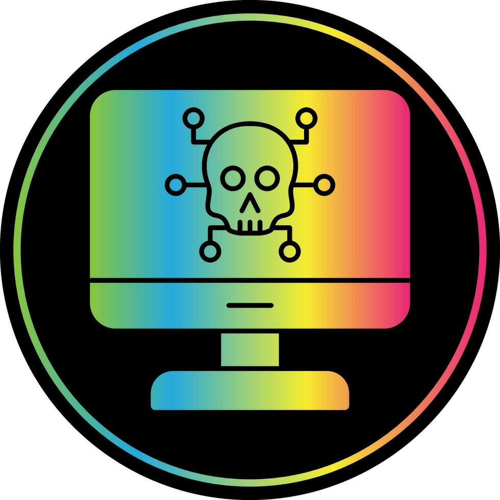 Cyber Attacks Vector Icon Design