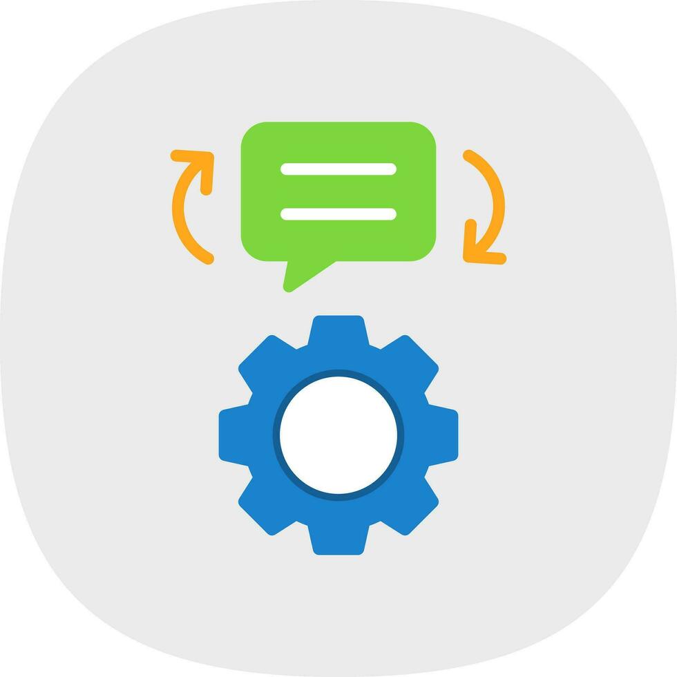 Feedback Mechanisms Vector Icon Design
