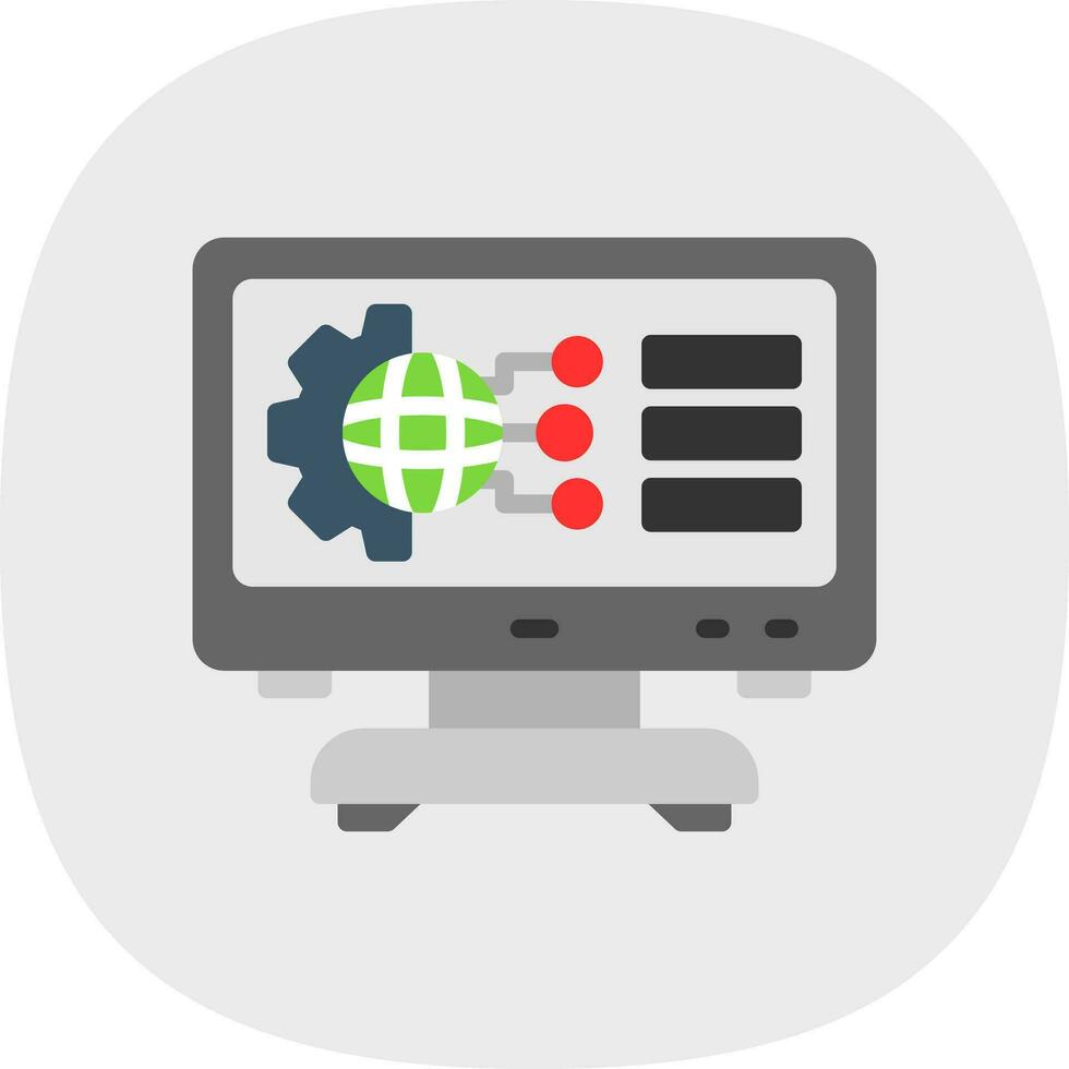 Digital Transformation Vector Icon Design